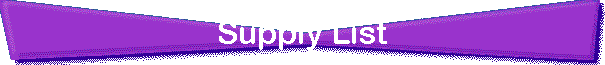 Supply List